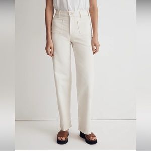 Madewell NWT The Perfect Vintage Wide-Leg Jeans High Rise Size 29